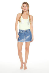 Bratz x F21 Textured Denim Mini Skirt
