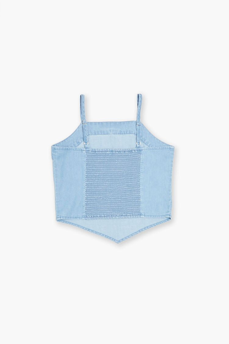 Girls Chambray V-Hem Cami (Kids)