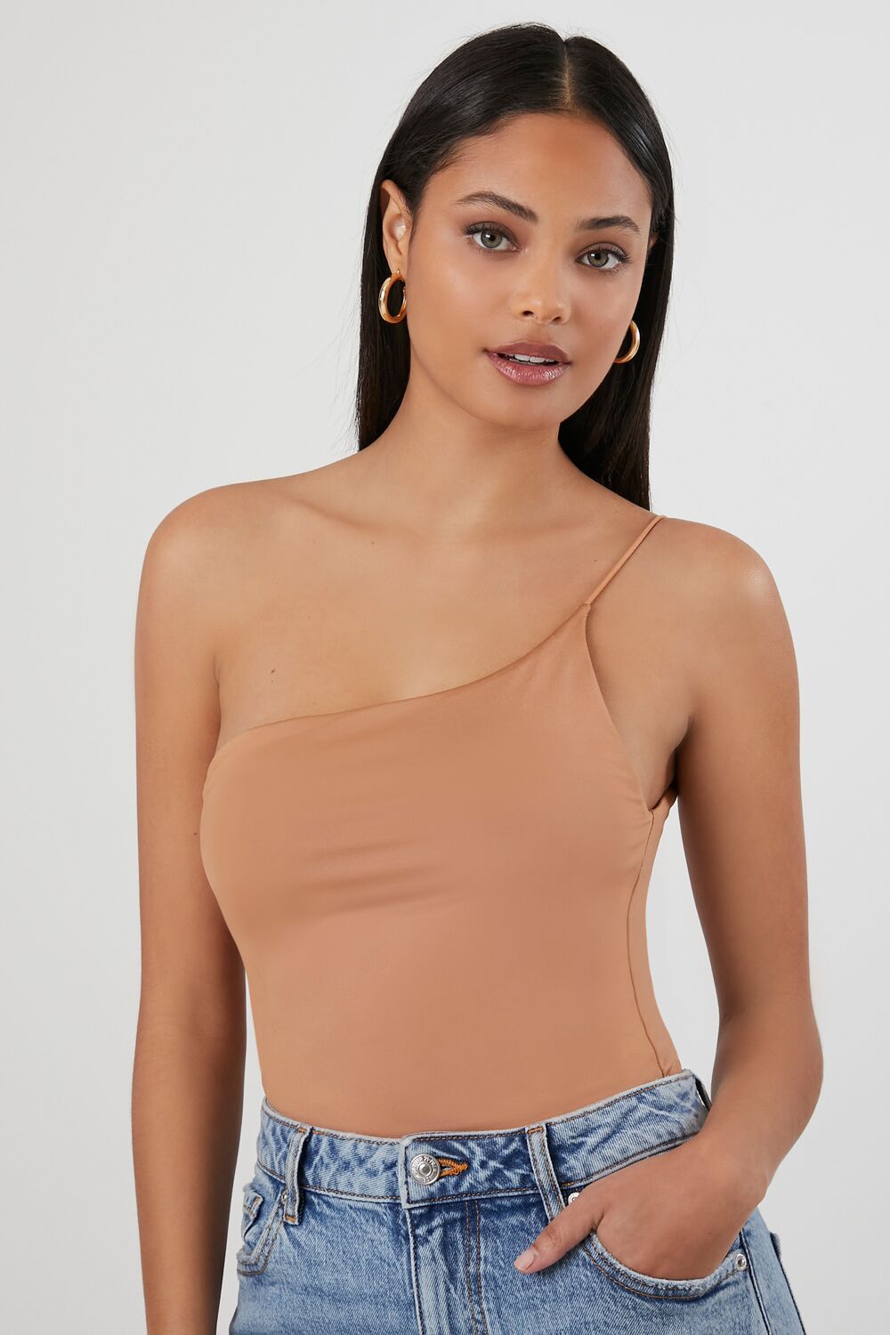 Contour Sculpt One-Shoulder Bodysuit