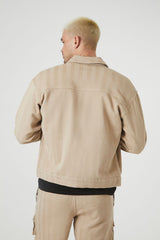 Textured Trucker Jacket