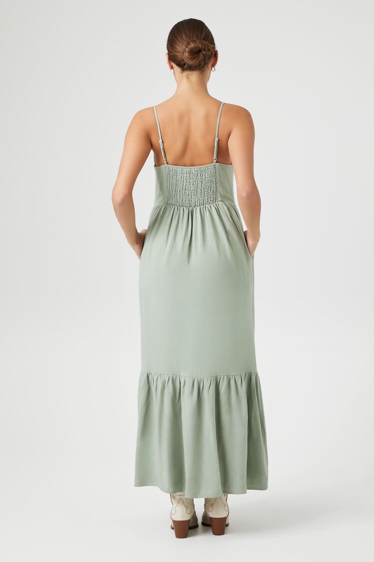 Flounce Cami Maxi Dress