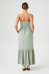 Flounce Cami Maxi Dress