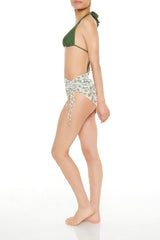 Floral Swim Cover-Up Sarong Skirt