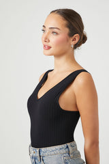 Seamless Ribbed Tank Bodysuit