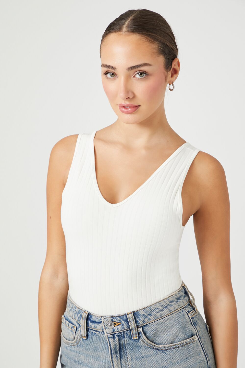 Seamless Ribbed Tank Bodysuit