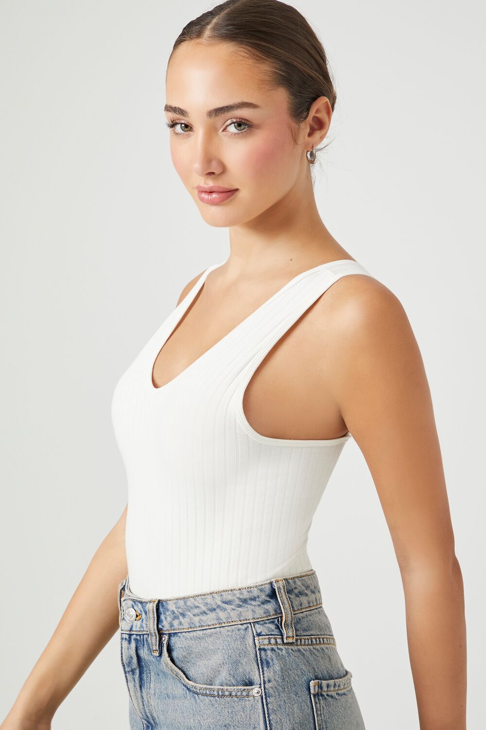 Seamless Ribbed Tank Bodysuit