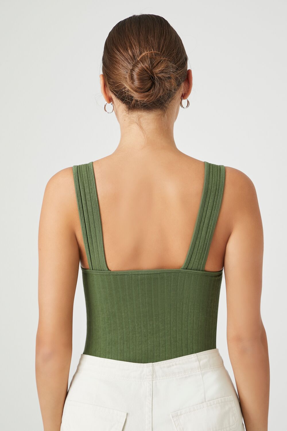 Seamless Ribbed Tank Bodysuit