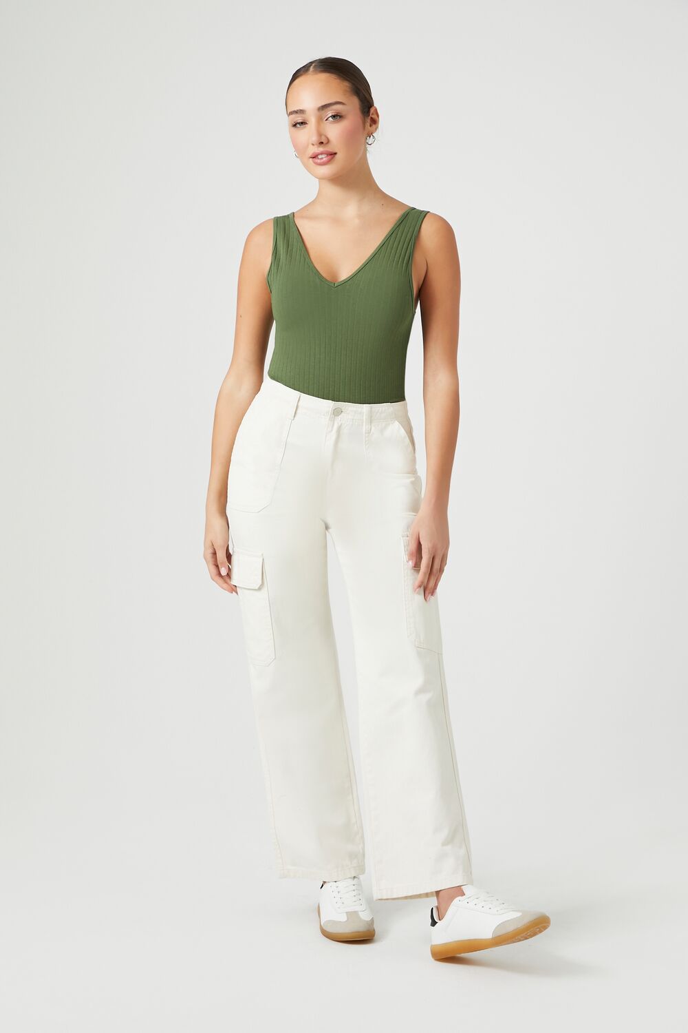 Seamless Ribbed Tank Bodysuit