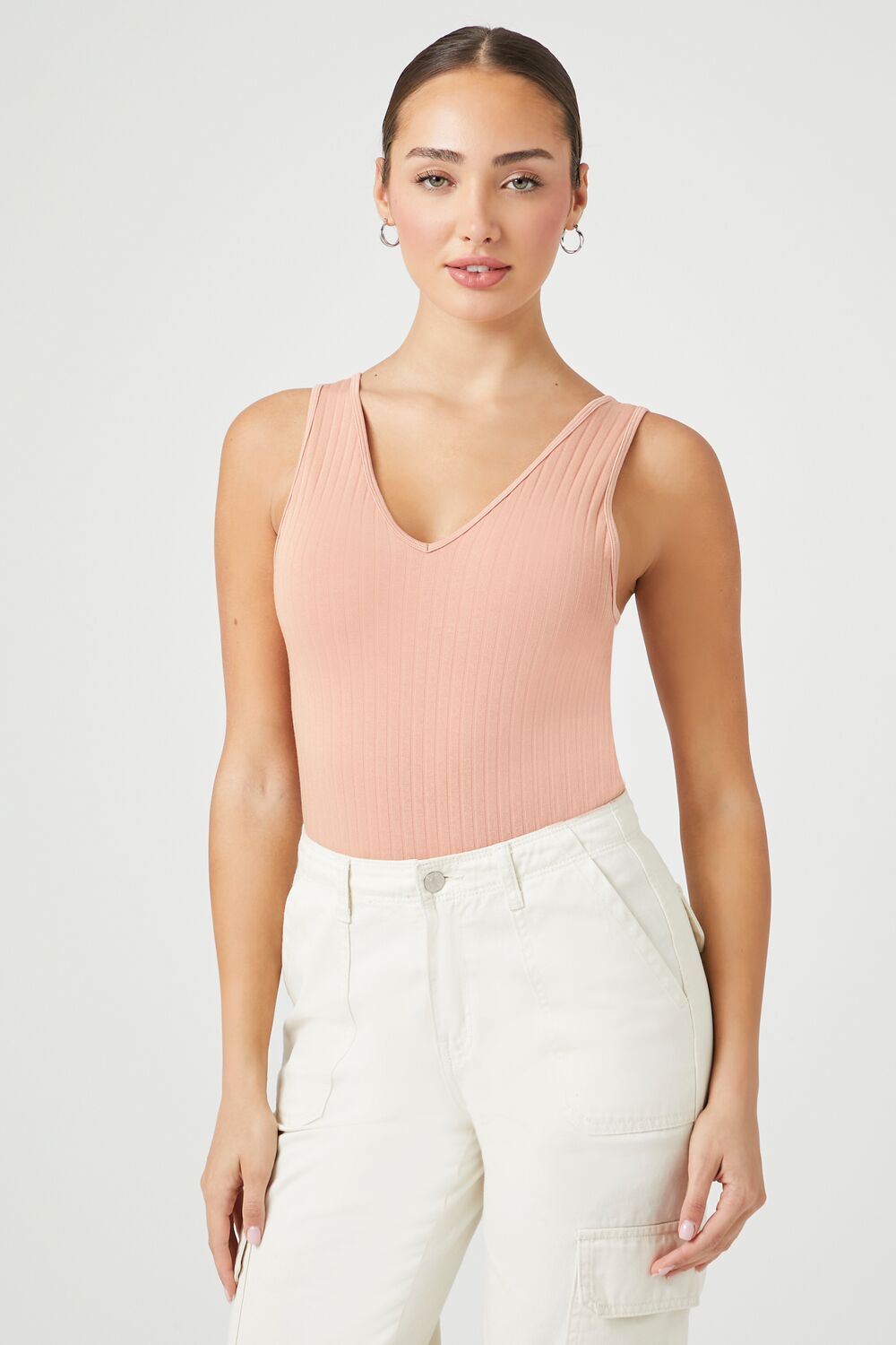 Seamless Ribbed Tank Bodysuit