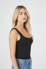 Ruched Tank Bodysuit