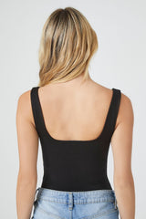 Ruched Tank Bodysuit