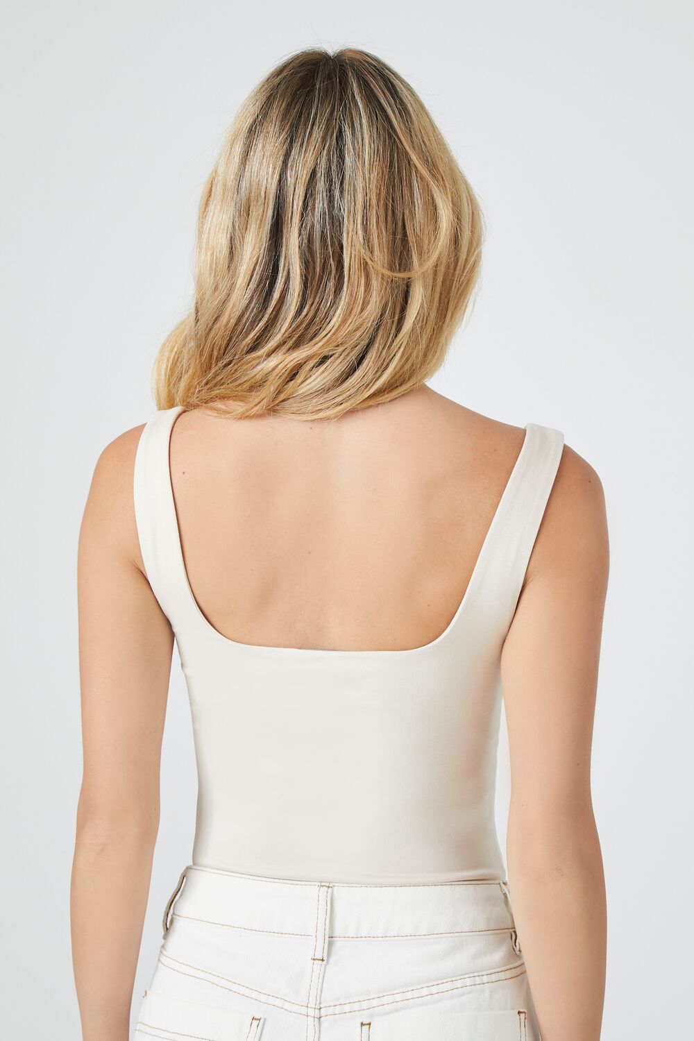 Ruched Tank Bodysuit