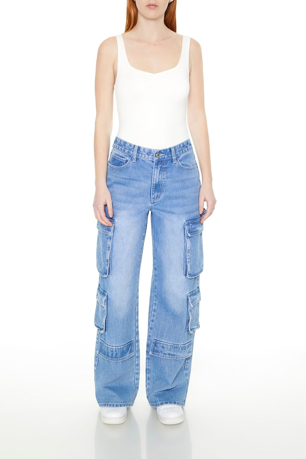 Ruched Tank Bodysuit