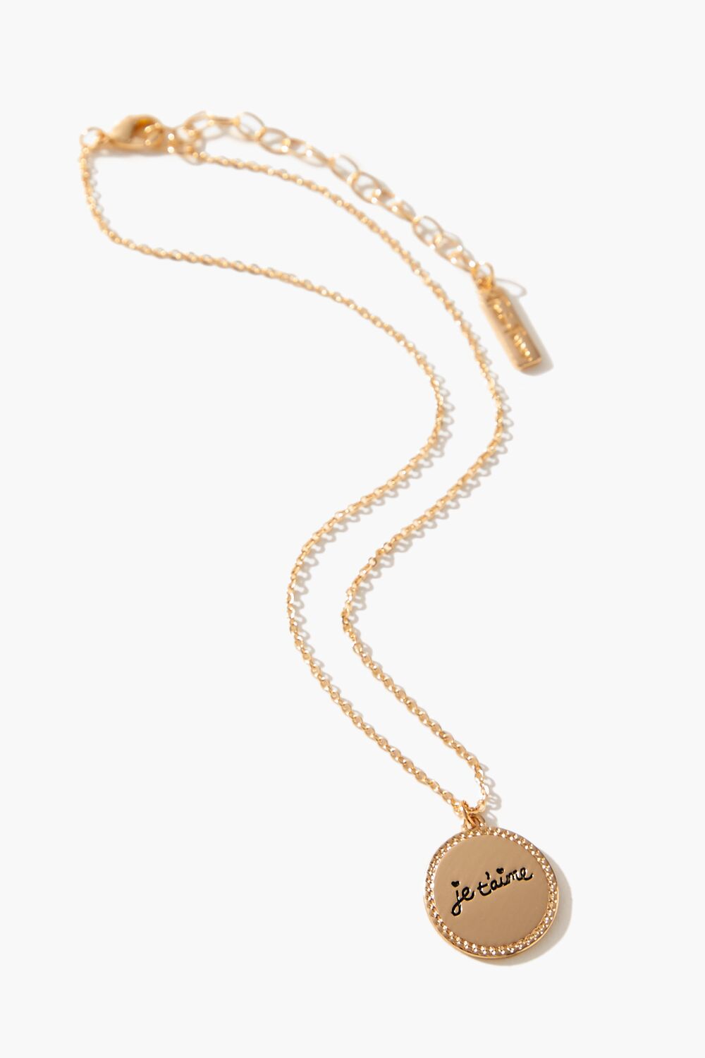 Frasier Sterling Je Taime Necklace