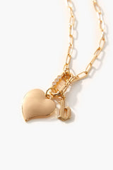 Frasier Gold Initial Necklace