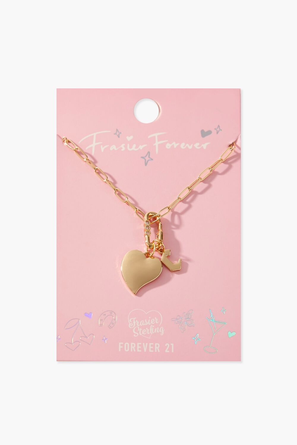 Frasier Gold Initial Necklace