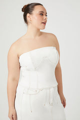 Plus Size Bustier Tube Top