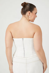 Plus Size Bustier Tube Top