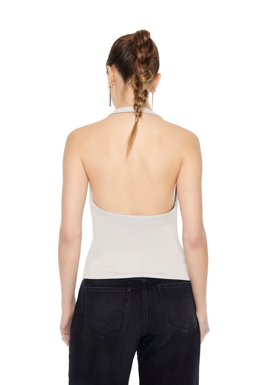 Cowl Halter Top