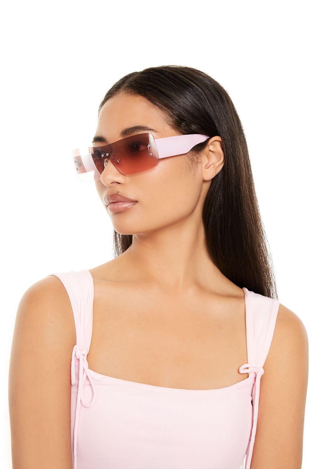 Tinted Shield Sunglasses