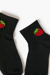 Strawberry Quarter Socks