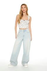 High-Rise Wide-Leg Jeans