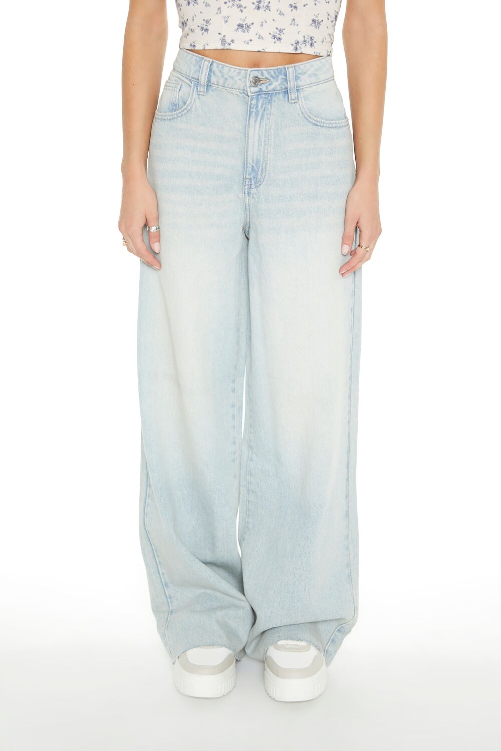 High-Rise Wide-Leg Jeans