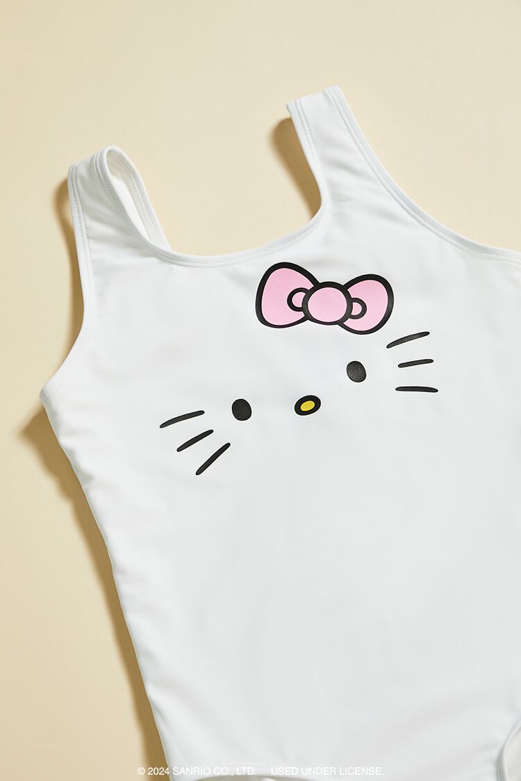 Girls Hello Kitty One-Piece Swimsuit (Kids)