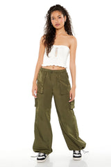 Sweater-Knit Ruffle Tube Top