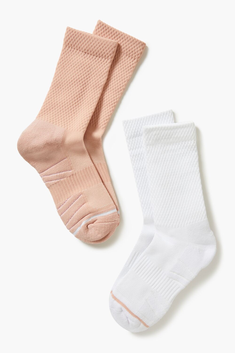 Textured Crew Socks Set - 2 pack