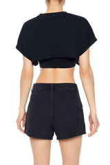 The Rolling Stones Cropped Tee