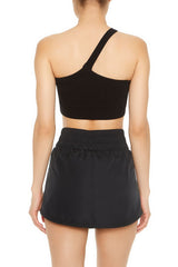 Seamless One-Shoulder Sports Bra