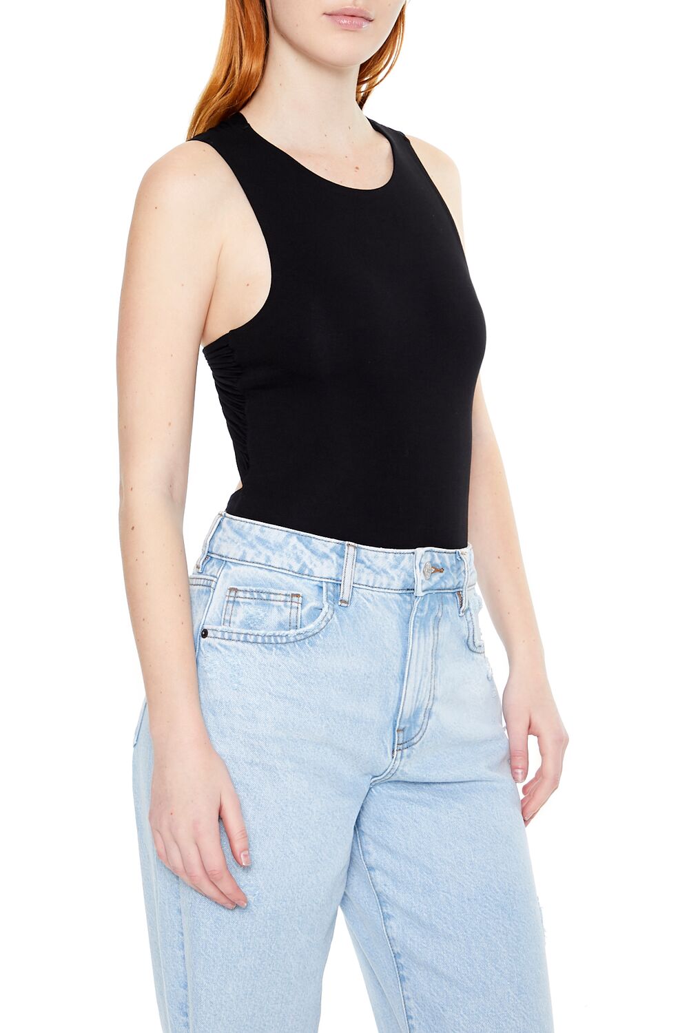 Cutout Tank Bodysuit