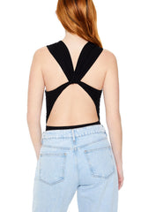 Cutout Tank Bodysuit