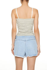 Colorblock Ruched Cami