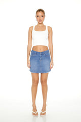 Seamless Cropped Tank Top