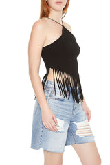 Fringe Cropped Cami