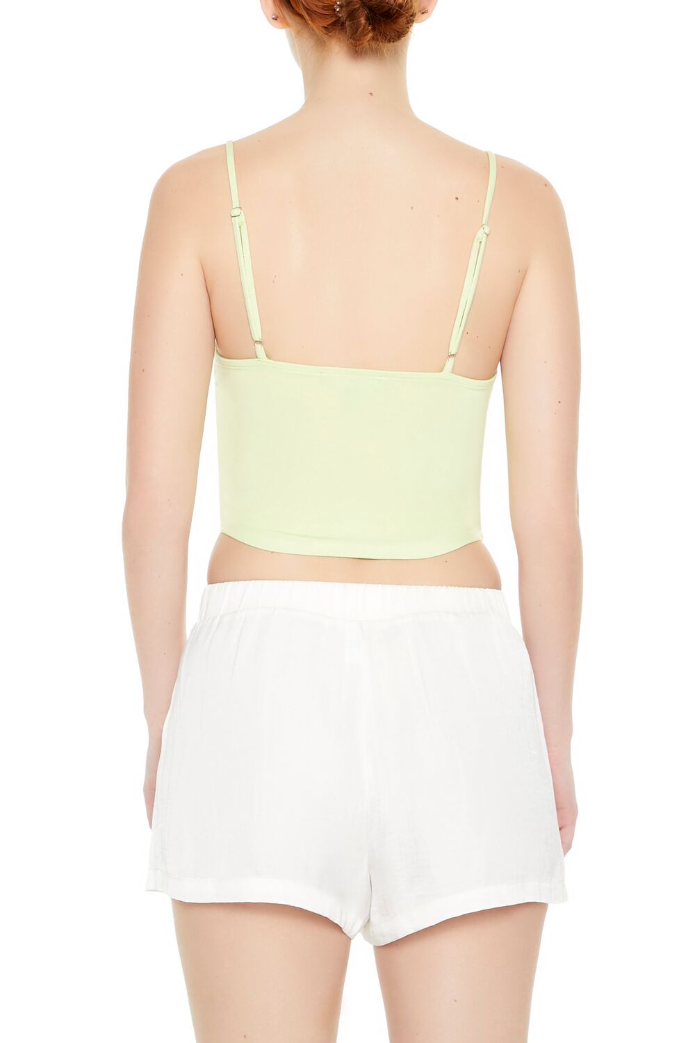 Cropped Dolphin-Hem Cami