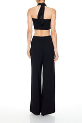 Crisscross Halter Top & Pants Set