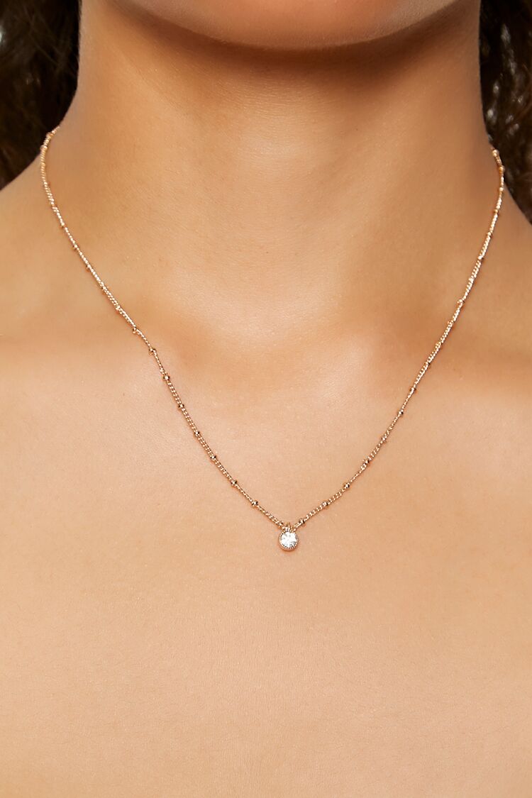 Birthstone Charm Necklace