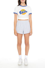 Fanta Graphic Ringer Tee