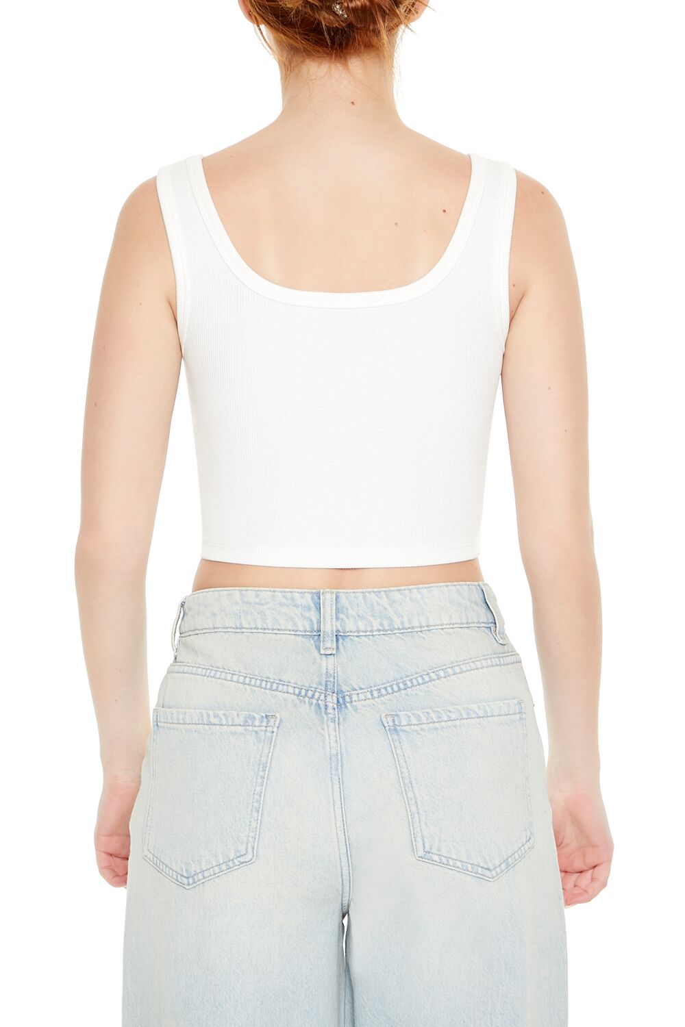 Cropped Bow Tank Top