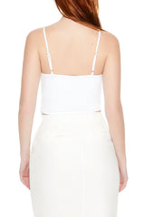 Cropped Rosette Cami