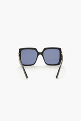 Square Frame Cutout Sunglasses