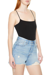 Ribbed Knit Cami Bodysuit