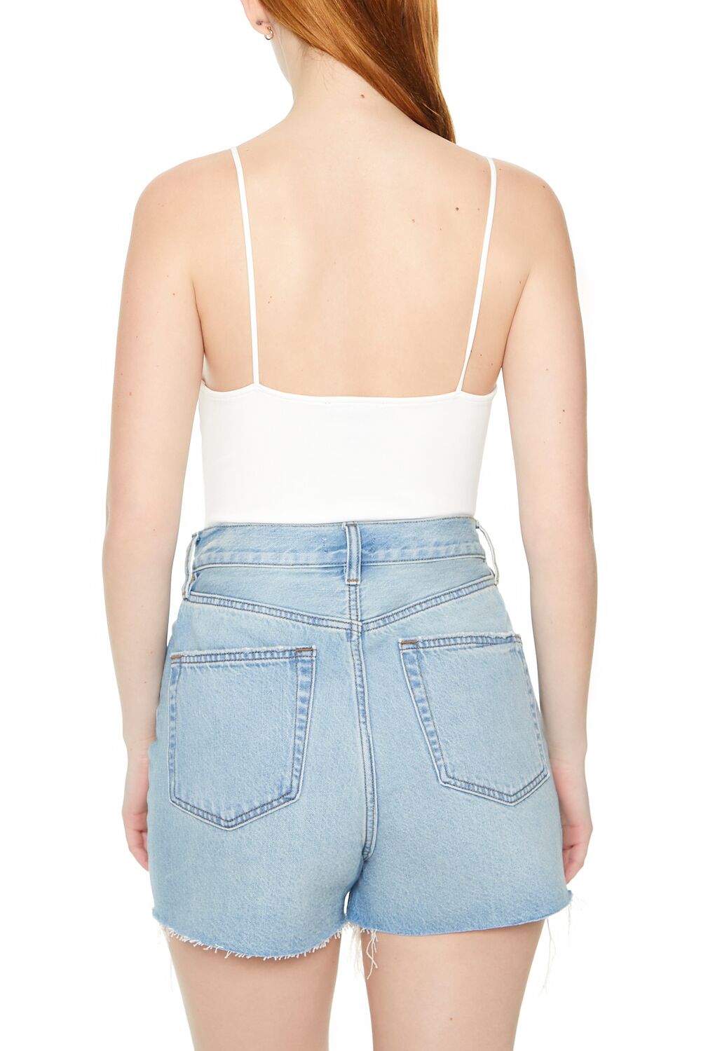 Ribbed Knit Cami Bodysuit