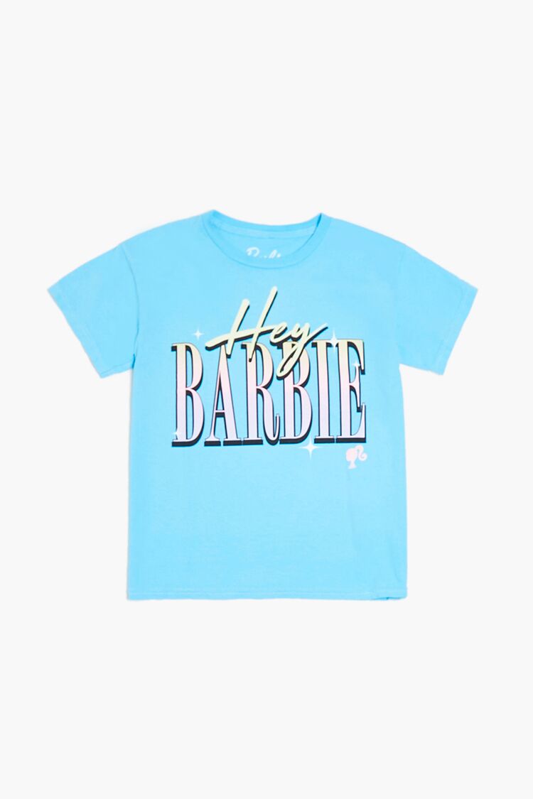 Girls Hey Barbie Graphic Tee (Kids)