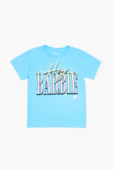 Girls Hey Barbie Graphic Tee (Kids)