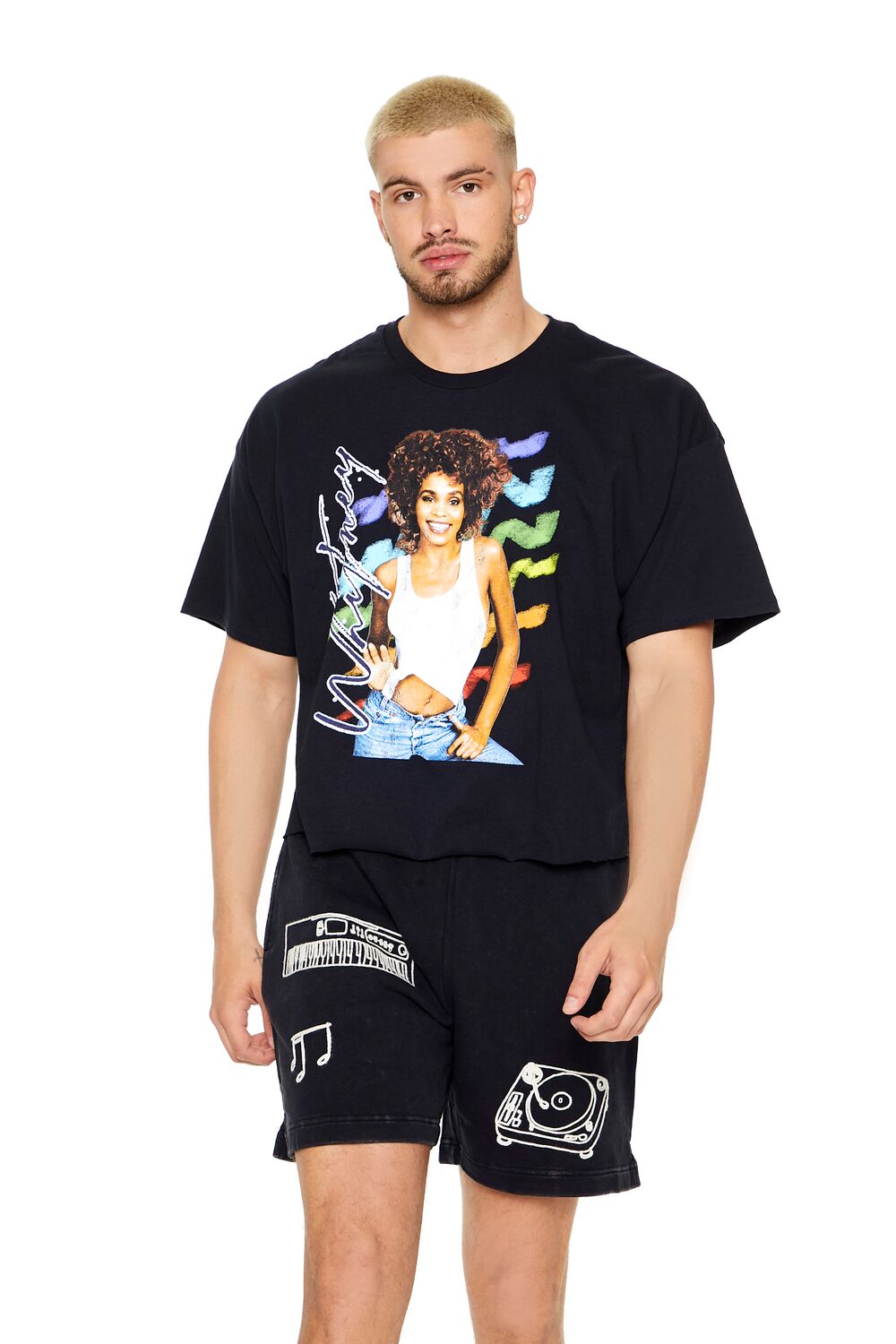 Cropped Whitney Graphic Tee