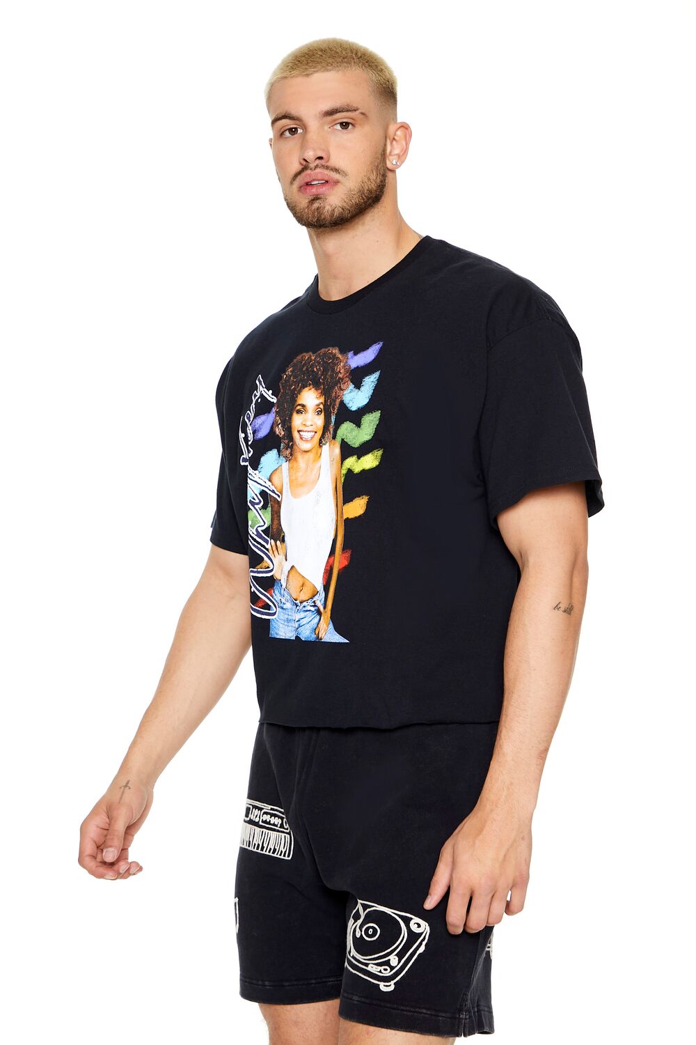 Cropped Whitney Graphic Tee